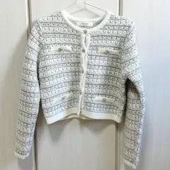 ハーリップトゥ Bristol Tweed Knit Cardiganのサムネイル