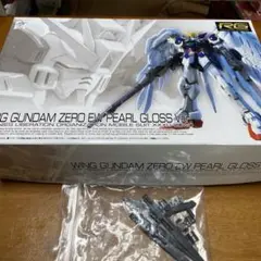 RG XXXG-00W0 ウイングガンダムゼロ EW パールグロス…+オマケ付き RG XXXG-00W0 ウイングガンダムゼロ EW パールグロス…+オマケ付き