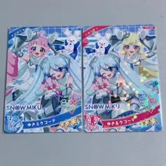 ゆきミクコーデ 2枚セット アイプリ