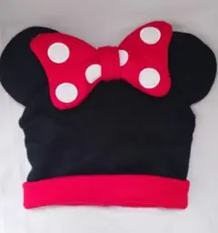 ディズニー ミニーマウス ニット帽　ミニーマウス ファンキャップ