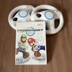 マリオカート Wii + ハンドル2個セット