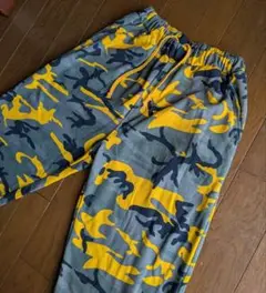 ヒップホップ　迷彩柄 スウェットパンツ レディースM
