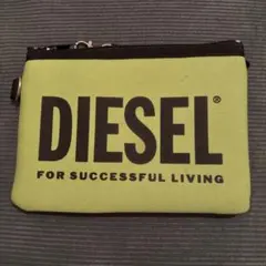 DIESEL ポーチ ライムグリーン ストラップ付きのサムネイル
