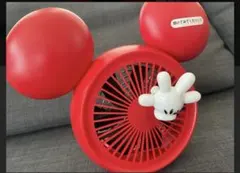 Disney ミッキーマウス コンパクト卓上扇風機