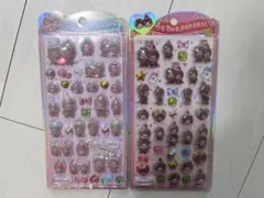 Monchhichi うるちゅるPOPシール 2種セット