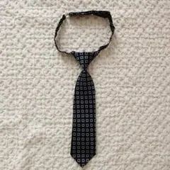 コムサ フィユ キッズ ネクタイ ネイビー 卒園 入学 入園 七五三 シルク