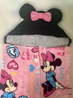 ミニーマウス フード付きタオル ディズニー