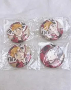 ハイキュー　PLAY！バレーボール　缶バッジ　ガチャガチャ　宮侑　宮治