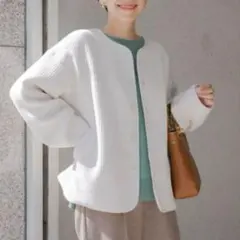 【新品未使用】DOORS ノーカラージャケット URBAN RESEARCH DOORS（アーバンリサーチドアーズ） ジャケット ノー