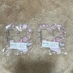 サンリオ　ガシャポン　さくらマジックアクリルカラビナ　マイメロディー　2個