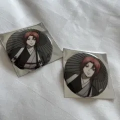 最安値⭐︎ 銀魂 吉原大炎上 椿の花 ブシロード ホログラム缶バッジ 神威 セット