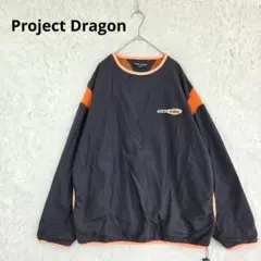 90s Project Dragon navy nylon jacket 裏原 - メルカリ