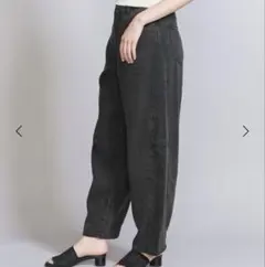 セルロースデニム　カーブパンツ　サイズSのサムネイル