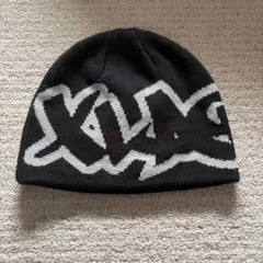 XLARGE ニット帽 ブラック