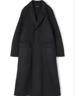 GALERIE VIE ダブルフェイスコート ウール100% グレー