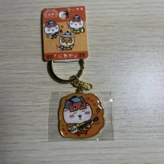 福岡限定　ダイカットキーホルダー　ハチワレ