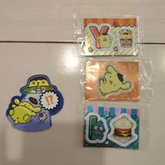 サンリオ　ポムポムプリン　ハンギョドン　キャラクター　シール　セット