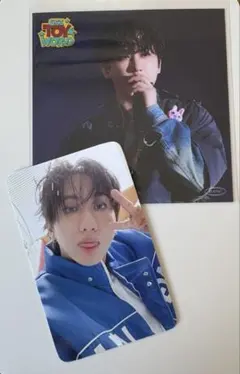 Straykids シーグリFANS特典　TOYWORLD特典トレカ　チャンビン