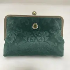 パーティーバッグ　クラッチバッグ　グリーン 結婚式　二次会　パーティー　お呼ばれ