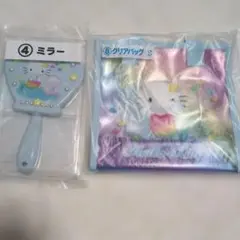 ハローキティ サンリオ 当たりくじ ミラー クリアバッグ(マーメイド 人魚姫)のサムネイル