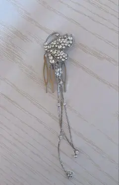 蝶　髪飾り　処分価格