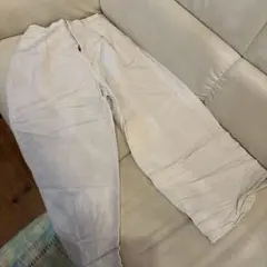 GU カジュアルパンツ M クリーム色