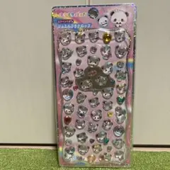 正規品　新品未使用♡ジュエルプチドロップシール　もちもちぱんだ　シール　シール帳