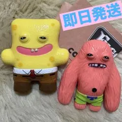 FUGGLER／ファグラー★スポンジボブ＋パトリック★フィギュア★レア★コラボ