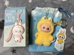 【正規品】LABUBU PIN FOR LOVE ラブブ イニシャル p