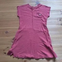 THE NORTH FACE 半袖ワンピース 120cm オレンジ