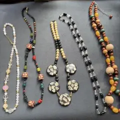 ネックレス5点まとめ売り