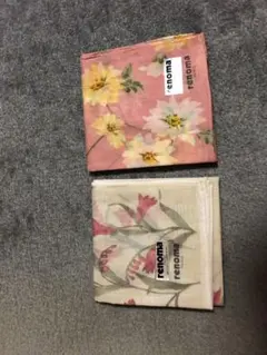 renomaハンカチ2枚組