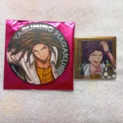 葉隠康比呂　缶バッジ　ダンガンロンパ　15周年記念展　喜怒哀楽コレクション