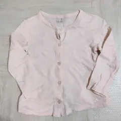 cotton100%　petit main 七分カーディガン 120サイズ