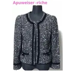 ○ ジャケット　　ノーカラージャケット　　Apuweiser -riche