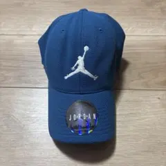 青いジャンプマンロゴベースボールキャップ