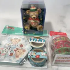東京ディズニーシー ダッフィー マスキングテープセット クリスマスオーナメント
