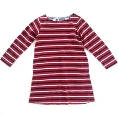 ⭐︎GREEN LABEL RELAXING⭐︎ボーダーワンピース⭐︎長袖⭐︎115cm