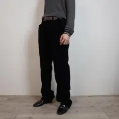 EDWIN 503R ストレートジーンズパンツ カジュアル ブラック/UW91 