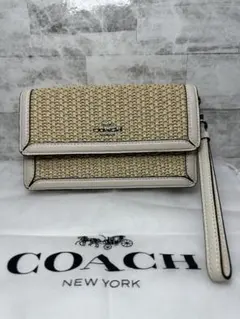 夏にピッタリ！！ COACHお財布バック　美品！