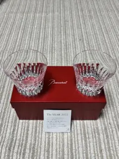 Baccarat The YEAR 2022 クリスタルグラス 2個セット