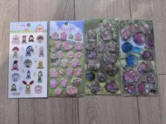 こびとづかん シール 4点セット