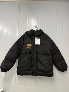 Q#000691 黒の綿入りアウター