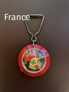 フランス　アンティーク／ヴィンテージ　キーホルダー