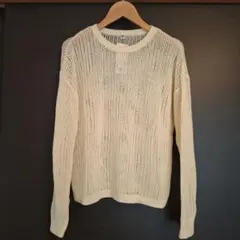 UNIQLO オフホワイト ニットセーター M