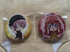 五等分の花嫁 一花 五月 缶バッジ 2個セット