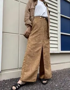 【美品】ガリャルダガランテ ペイズリーパンツ フリーサイズ