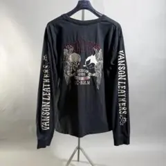 VANSON × FELIX THE CAT Skull L/S Tee XLのサムネイル