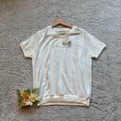 新品タグ付き✨［Bou Jeloud］Tシャツ(M)/ロゴ カジュアル 綿使用✨のサムネイル
