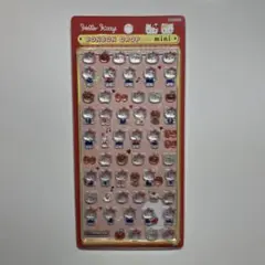 【正規品】ボンボンドロップシール　サンリオミニ　ハローキティ　レッド　mini
